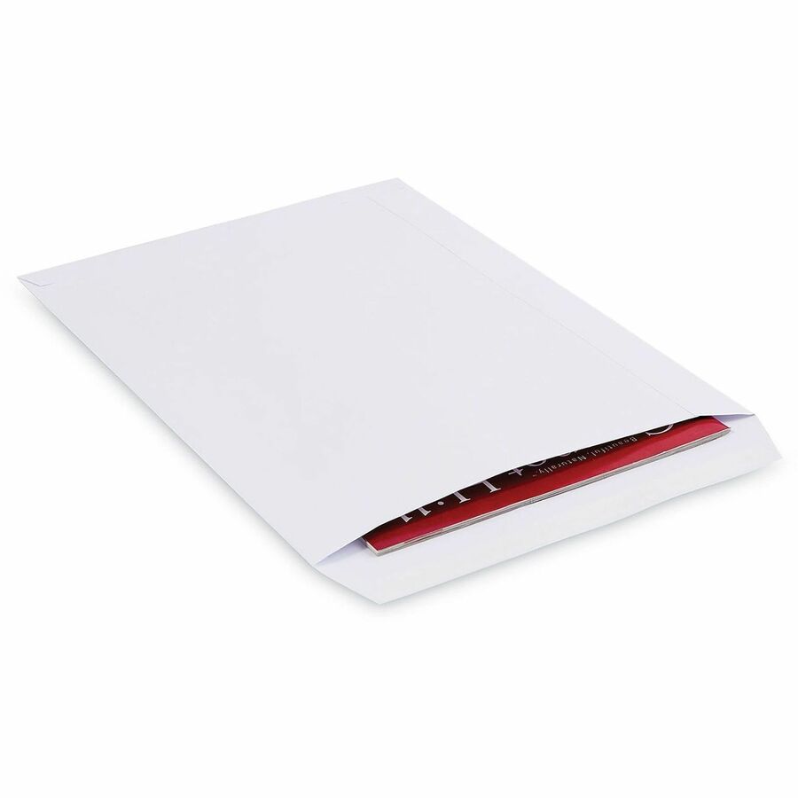 Universal Envelope, Catalog, #13 1/2, 28 lb, Self Adhesive, White, Paper Stock, 100/Box
