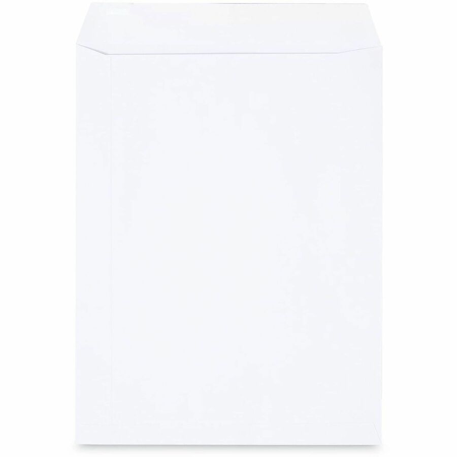 Universal Envelope, Catalog, #13 1/2, 28 lb, Self Adhesive, White, Paper Stock, 100/Box