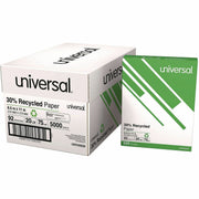 Universal Copy Paper - 92 Brightness - 20 lb Basis Weight - 75 g/m² Grammage - White - 5000 Sheets - 500 Sheets per Ream - 10 Ream per Case