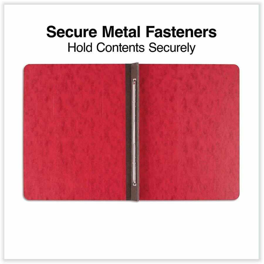 Universal Report Cover, 3" Folder Capacity, 8.5" x 11", 500 Sheet Capacity, 1 Double Prong Fastener, Punched, 1 Each