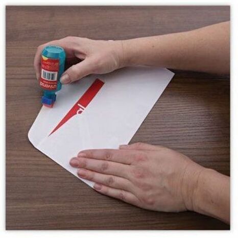 Universal Envelope Moistener - 2 oz - Blue - Adhesive - Plastic, Foam