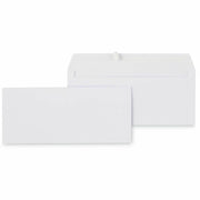 Universal Envelope, Business #10, 24 lb, Self Adhesive, White, Paper Stock, 500/Box