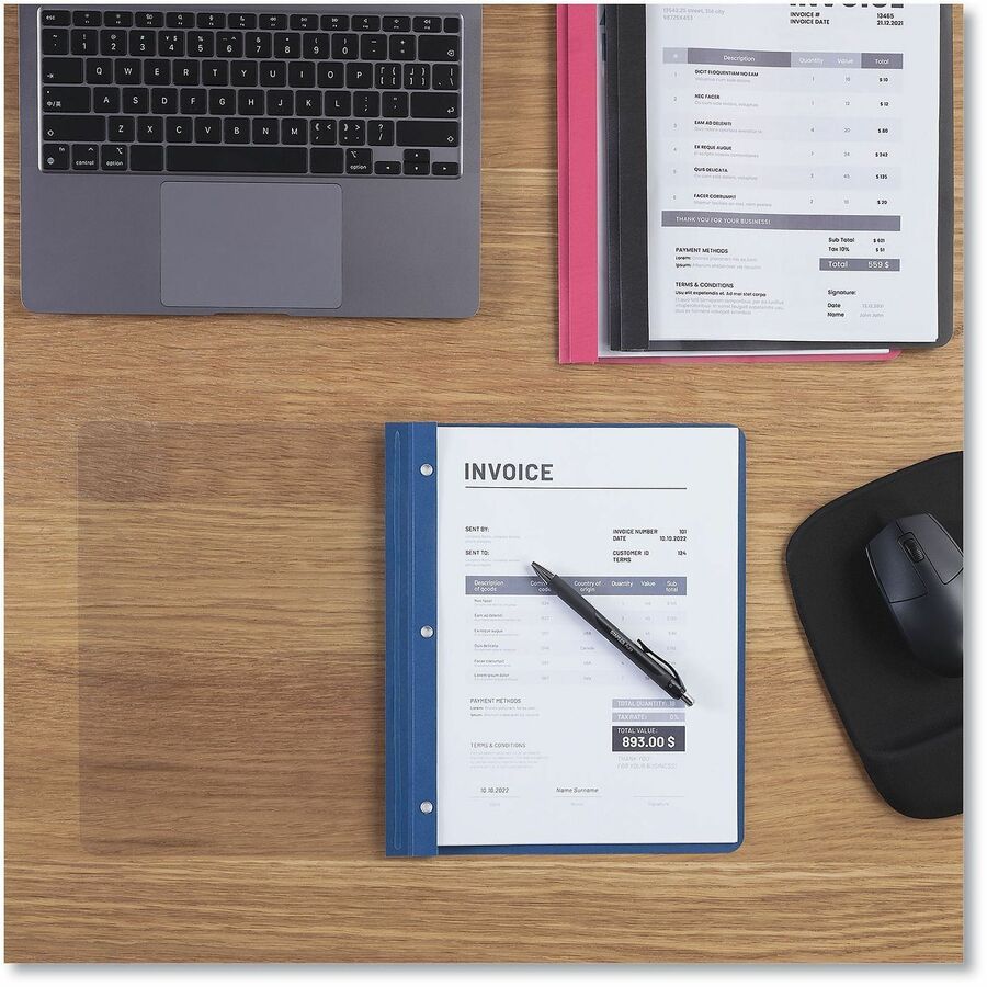 Universal Report Cover, 1/2" Capacity, 8.5" x 11", 100 Sheet, 3 Prong Fasteners, Punched, 25/Box