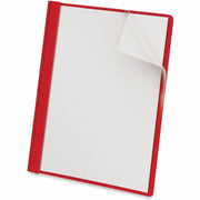 Universal Report Cover, 1/2" Capacity, 8.5" x 11", 100 Sheet, 3 Prong Fasteners, Punched, 25/Box