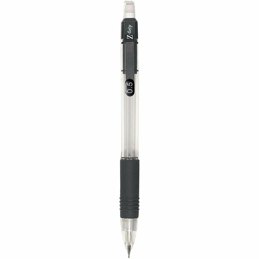 0.7 mm Graphite Lead - Refillable - Clear Plastic Barrel - 24 / Pack