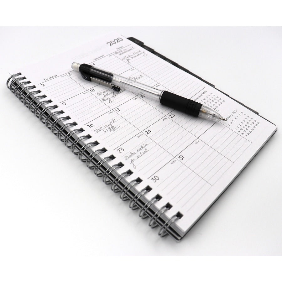 0.7 mm Graphite Lead - Refillable - Clear Plastic Barrel - 24 / Pack
