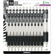 0.7 mm Graphite Lead - Refillable - Clear Plastic Barrel - 24 / Pack