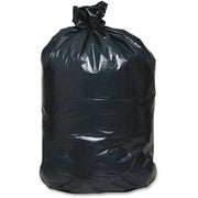 Berry Reclaim Heavy-Duty Recycled Can Liners - Large Size - 45 gal Capacity - 46" Length x 40" Width x 2 mil (51 Micron) Thickness - Black - Plastic - Can - Recycled - 100 / Carton
