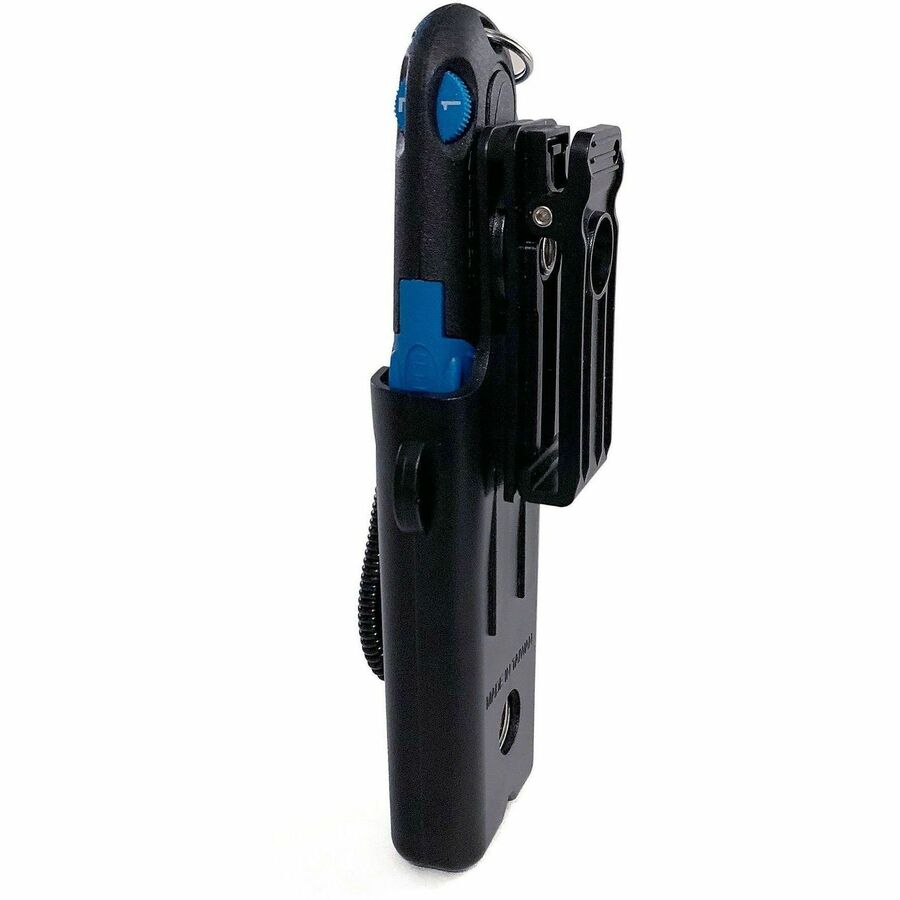 3 Blade - Retractable, Lanyard - Black, Blue - 1 Each