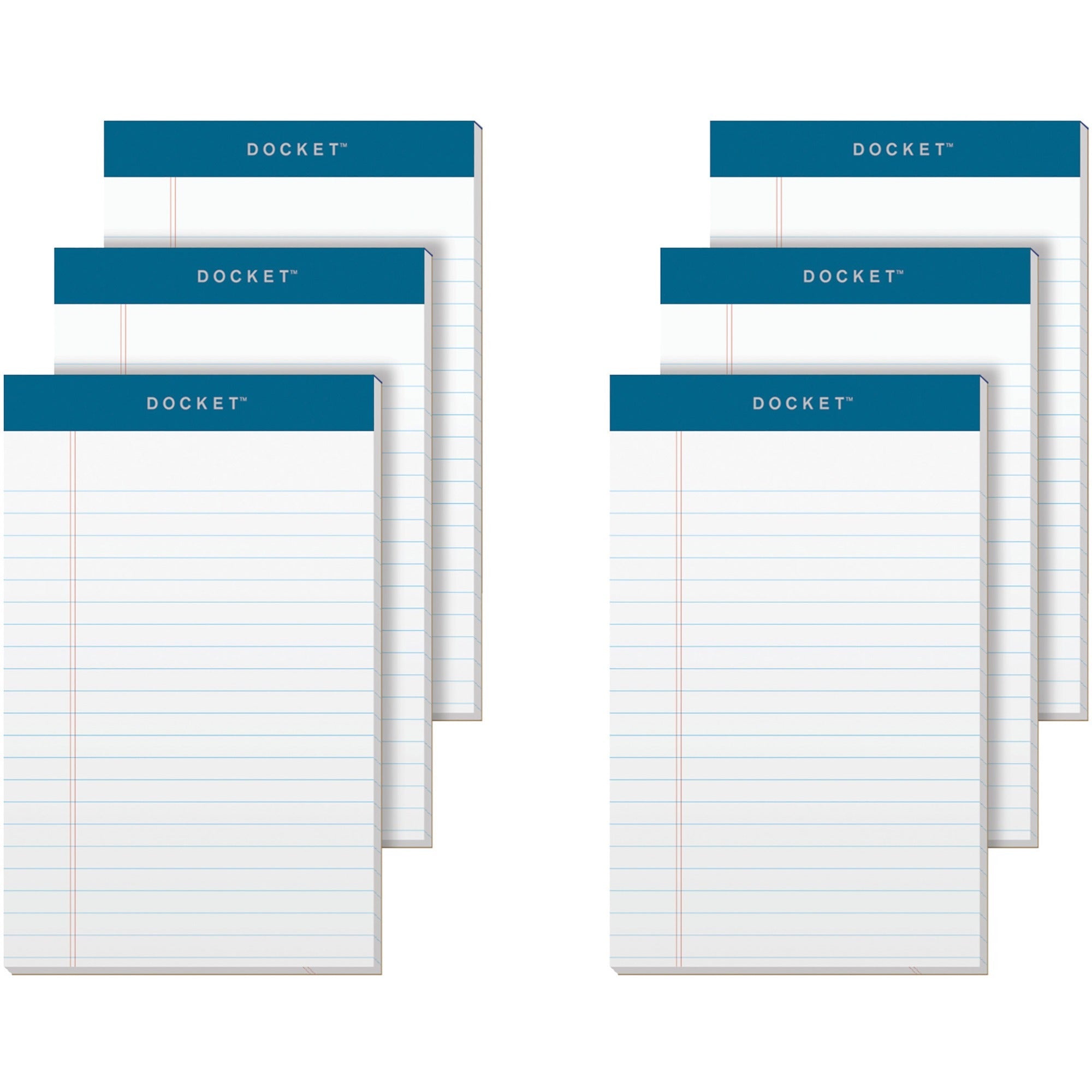 50 Sheets - Double Stitched - 16 lb Basis Weight - Jr.Legal - 5" x 8" Sheet Size - 8" Height x 5" Width - White Paper - Rigid, Heavyweight, Bleed Resistant, Perforated, Acid-free - 1 Pack