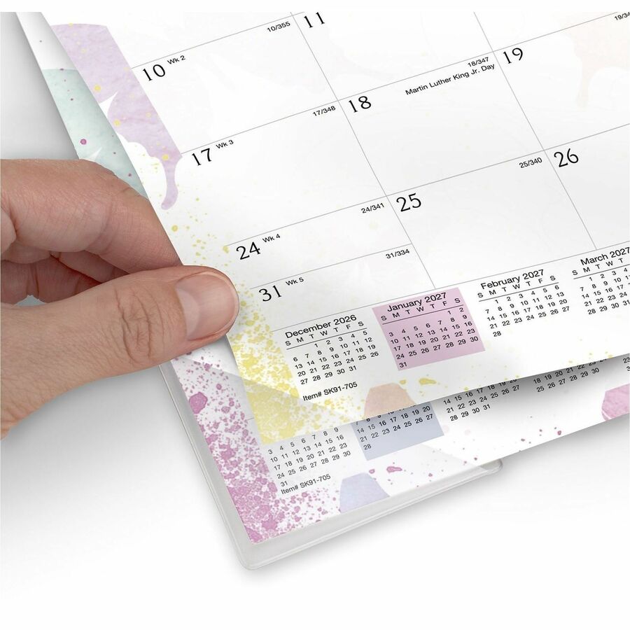 At-A-Glance WatercolorsDesk Pad Calendar