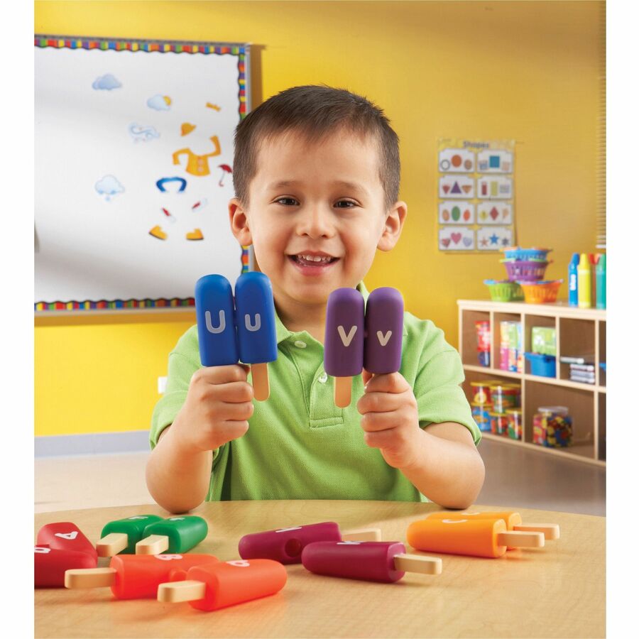 Smart Snacks Alpha Pops, Pre-K, 26 Pieces