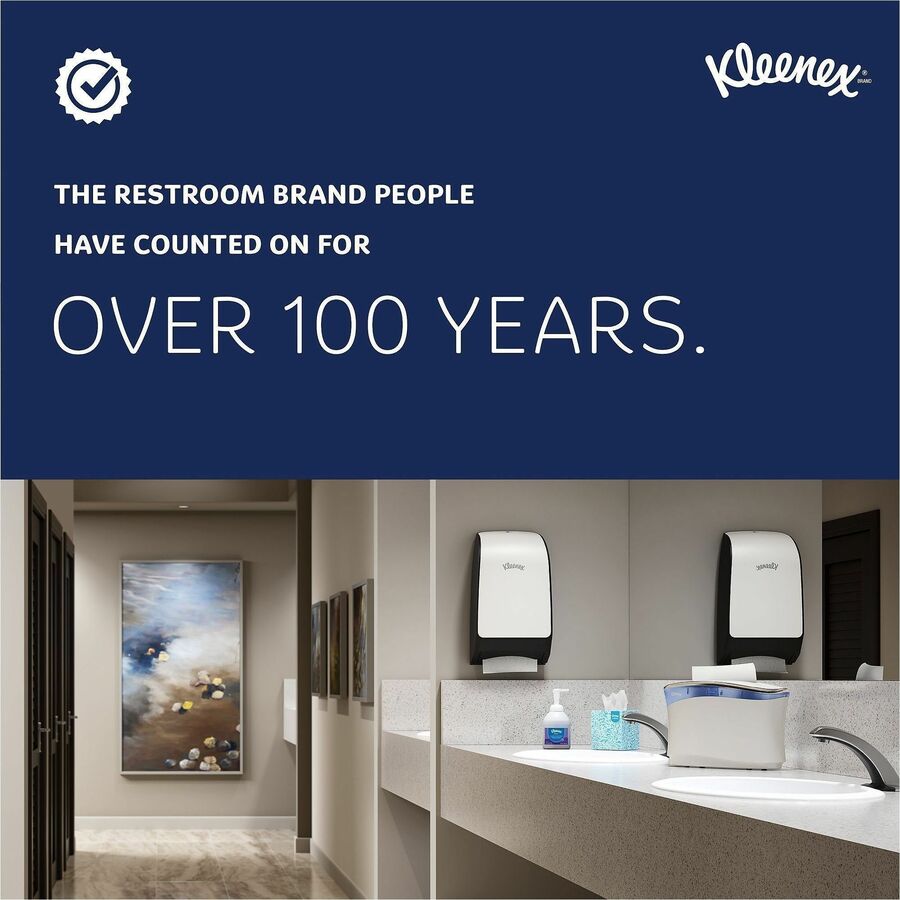 Kleenex&reg; Premier Kitchen Paper Towels - 1 Ply - 10.40" Width x 11" Length - 70 Sheets/Roll - White - Paper - 1 Roll