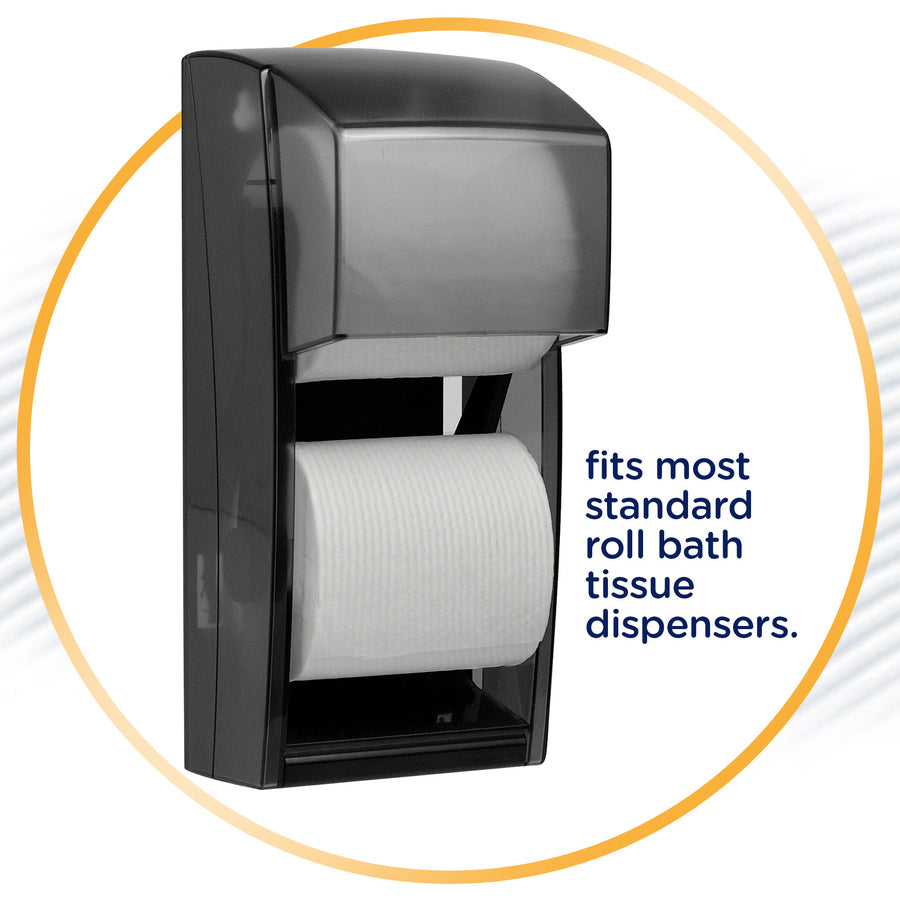 1 Ply - 4.20" Width x 4" Length - White - 12 Rolls Per Pack - 12 Pack - 4 / Carton