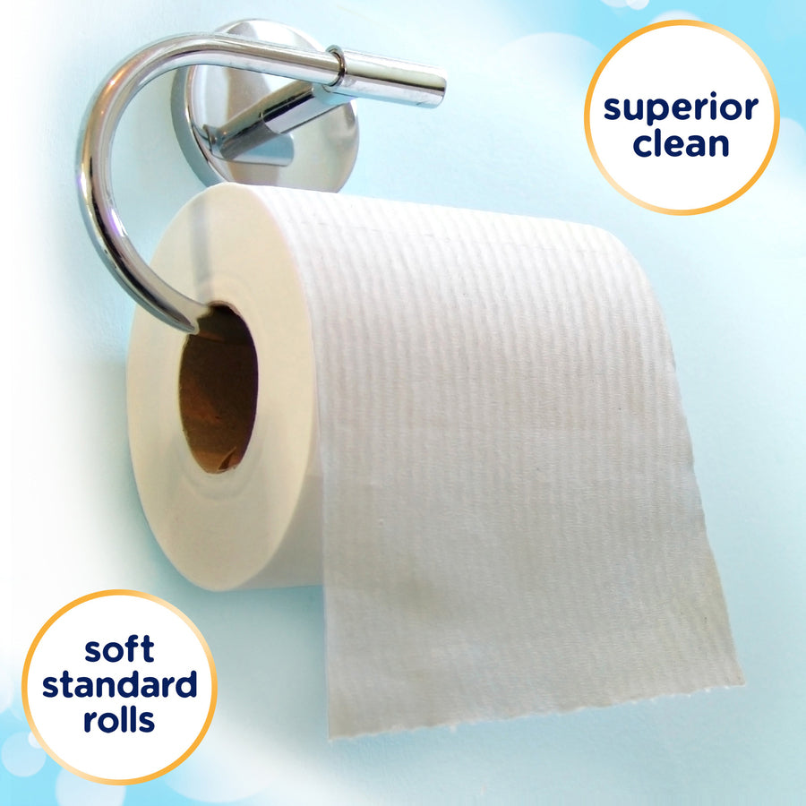 1 Ply - 4.20" Width x 4" Length - White - 12 Rolls Per Pack - 12 Pack - 4 / Carton