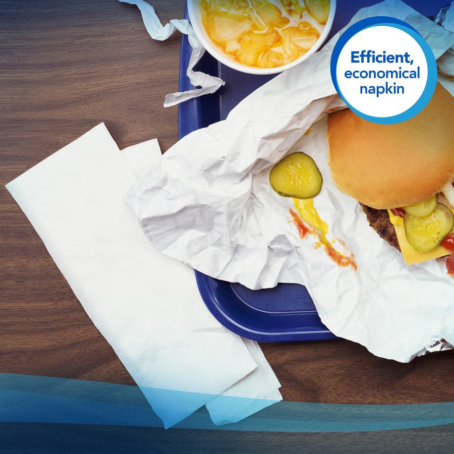1 Ply - Tall Fold - 6.60" Width x 13.20" Length - 10000 Sheets - White - Fiber - 500/Pack - 20 / Carton