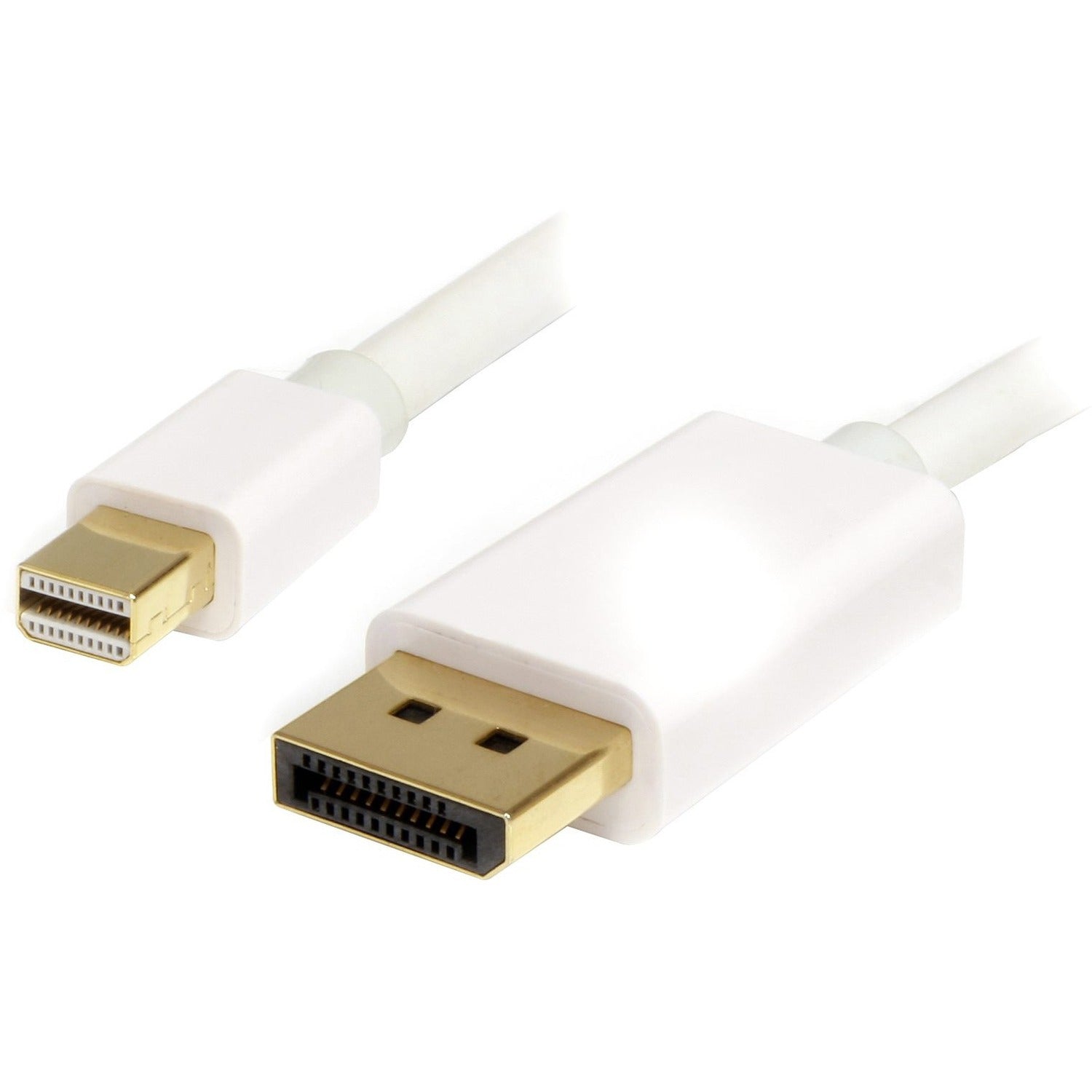 StarTech.com 2 m White Mini DisplayPort to DisplayPort 1.2 Adapter Cable - M/M