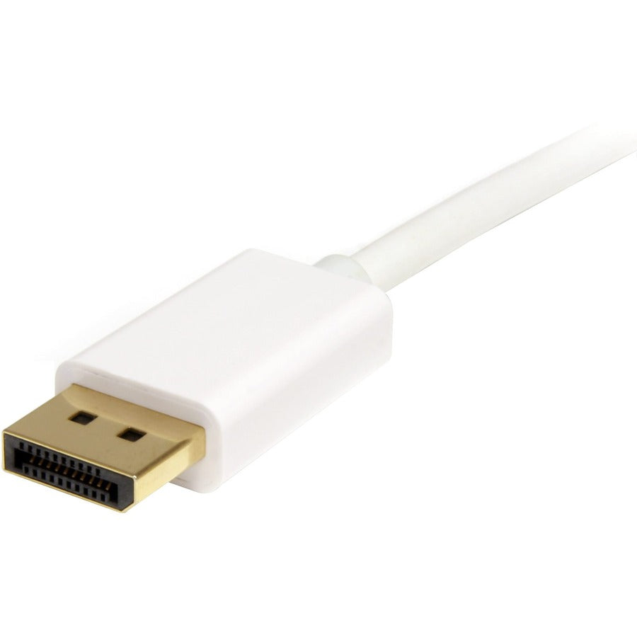 StarTech.com 2 m White Mini DisplayPort to DisplayPort 1.2 Adapter Cable - M/M