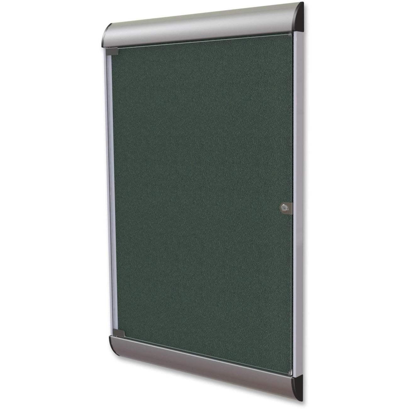 42.13" Board Height x 27.75" Board Width - Ebony Vinyl Surface - Aluminum Frame - 1 Each