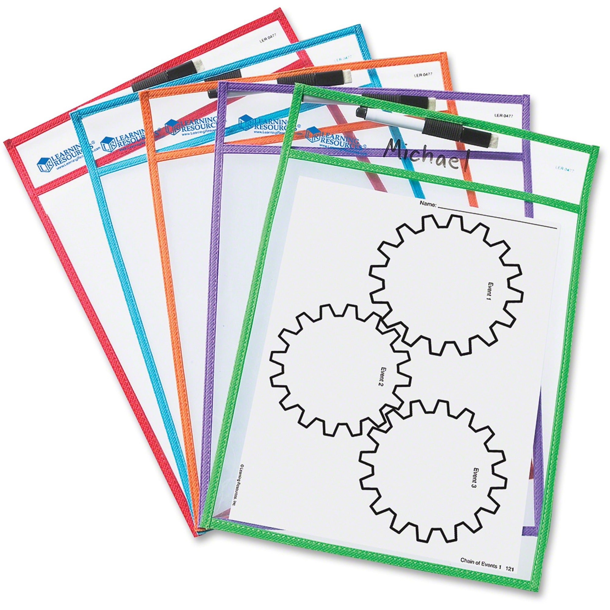 White Surface - Portable - Reusable - 5 / Set