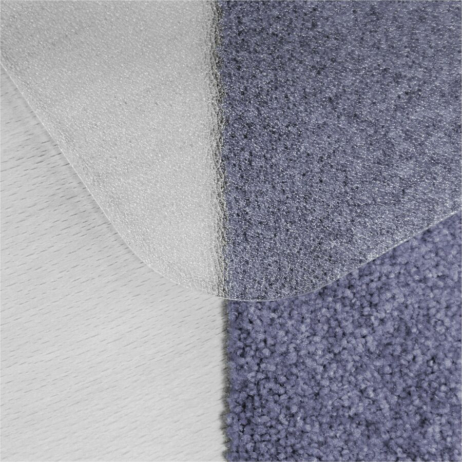 Floortex Cleartex Unomat&reg; Anti-Slip Rectangular Chair Mat Hard Floors and Carpet Tiles - Hard Floor, Home, Office - 60" Length x 48" Width x 0.075" Depth x 0.075" Thickness - Rectangular - Polycarbonate - Clear - 1 Each - TAA Compliant