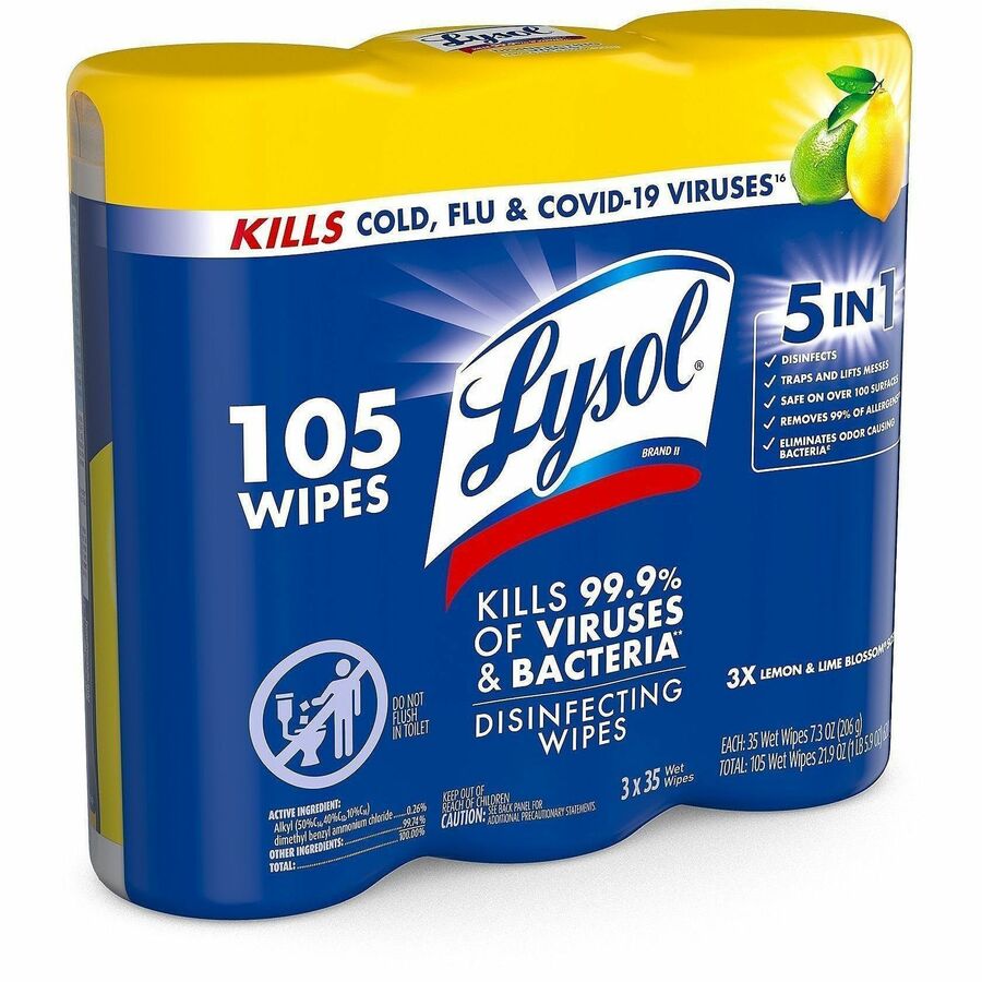 Lysol Disinfecting Wipes 3-pack