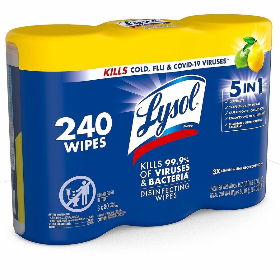 Lysol Lemon/Lime Disinfecting Wipes