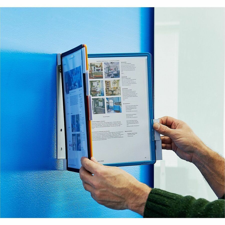 5 Panels - Support Letter 8.50" x 11" Media - Rugged, Tabbed - 1 Each