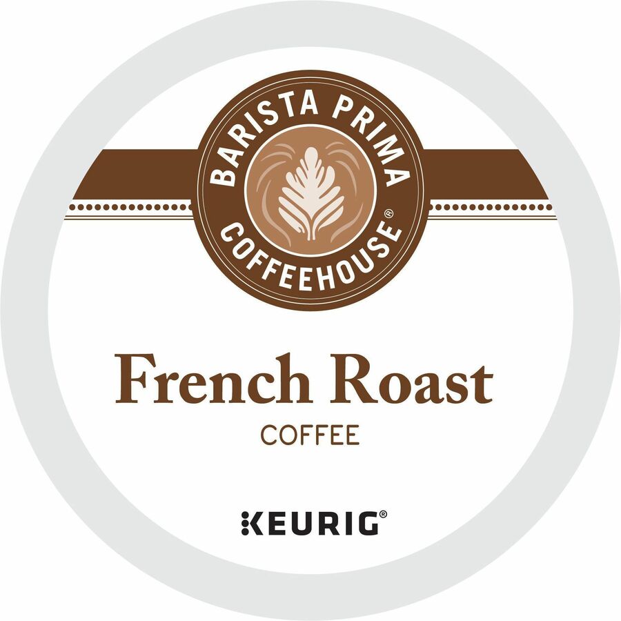 Compatible with Keurig Brewer - Regular - French - K-Cup, Pod - Barista, Arabica - Kosher - 24 / Box