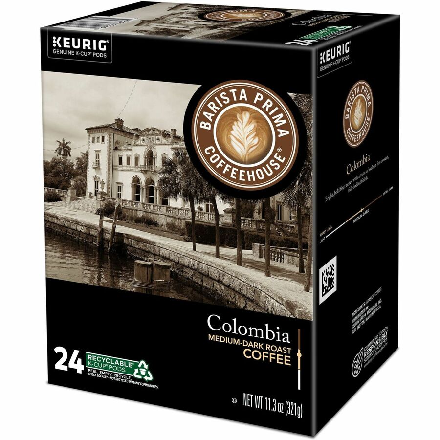 Compatible with Keurig Brewer - Regular - Bold - K-Cup, Pod - Kosher - 24 / Box