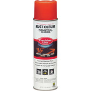 Rust-Oleum Industrial Choice Precision Line Marking Paint - 1 Color(s) - Alert Orange - 17 fl oz - 1 Each