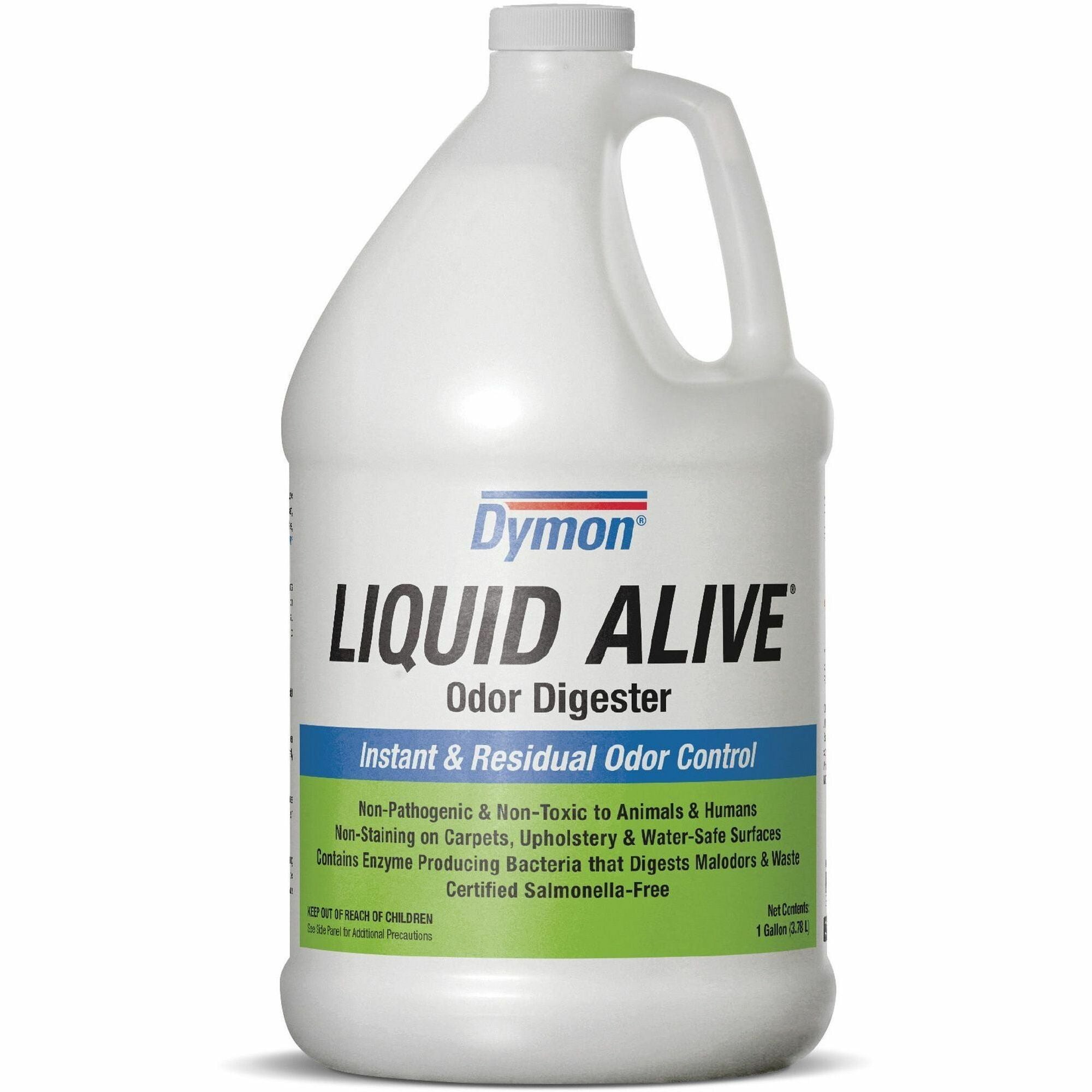 For Multi Surface - 128 fl oz (4 quart) - Natural Scent - Recommended For: Mildew Remover, Mold Remover, Food Remover, Urine Remover - Non-staining, Non-toxic - White, Green - 4 / Carton