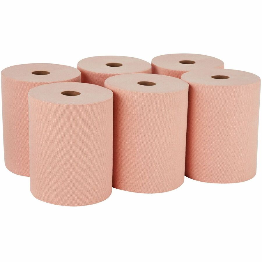 10" Width x 20.83 ft Length - Orange - 6 / Case