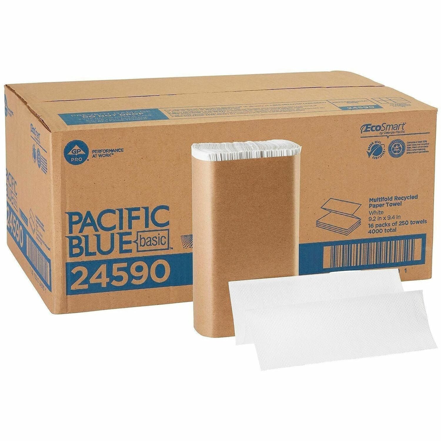 White - PaperPack - 250/Pack - 16 / Carton