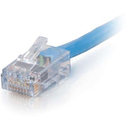 C2G 7 ft Cat6 Non Booted Plenum UTP Unshielded Network Patch Cable - Blue