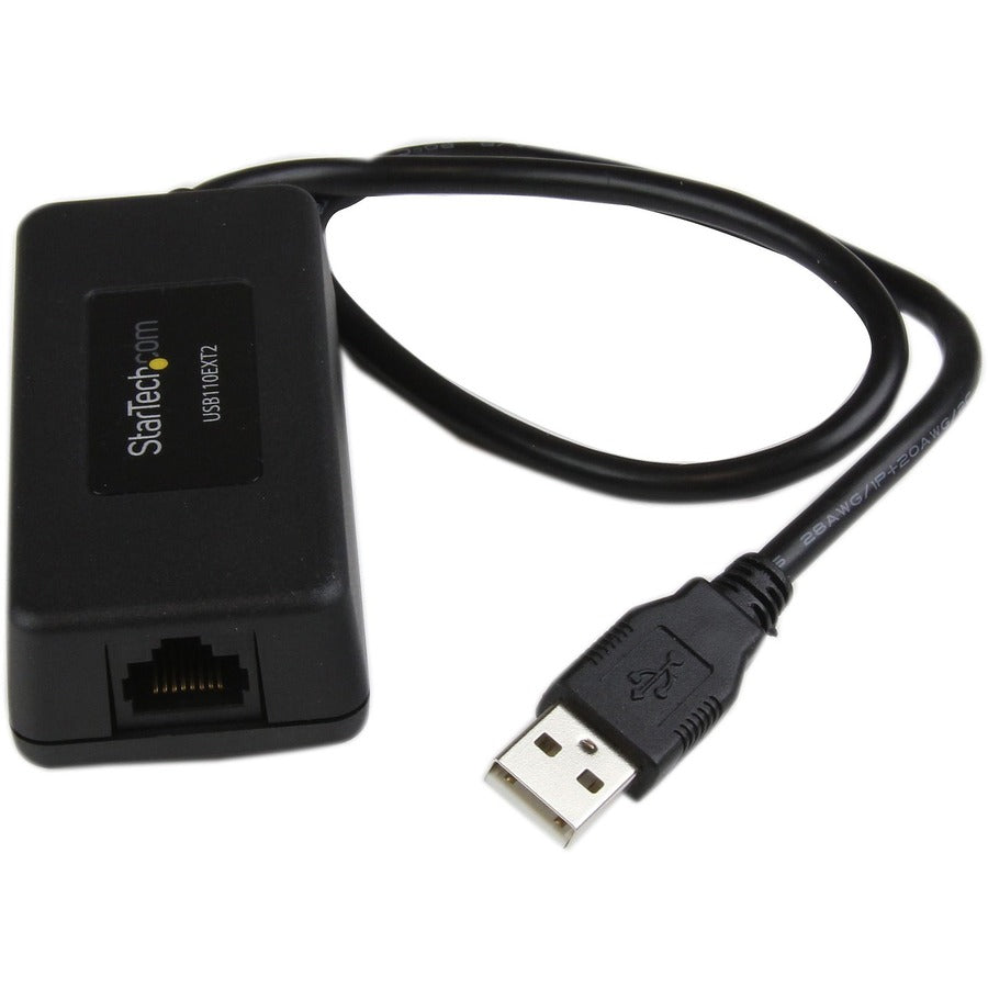 StarTech.com 1 Port USB Over Cat5 / Cat6 Ethernet Extender - Up to 131ft (40m)