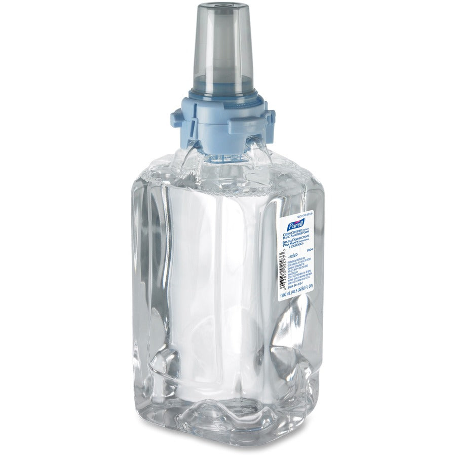 PURELL&reg; Hand Sanitizer Foam Refill - Fragrance-free Scent - 1.27 quart - Kill Germs - Hand - Clear - Dye-free, Fragrance-free - 1 Each
