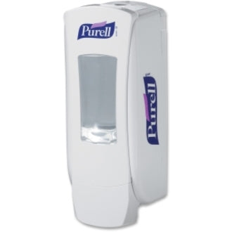 PURELL&reg; ADX-12 Dispenser - Manual - 1.27 quart Capacity - Refillable, Site Window, Lockable Cover - White - 1 Each