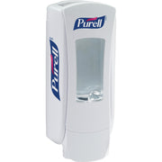 PURELL&reg; ADX-12 Dispenser - Manual - 1.27 quart Capacity - Refillable, Site Window, Lockable Cover - White - 1 Each
