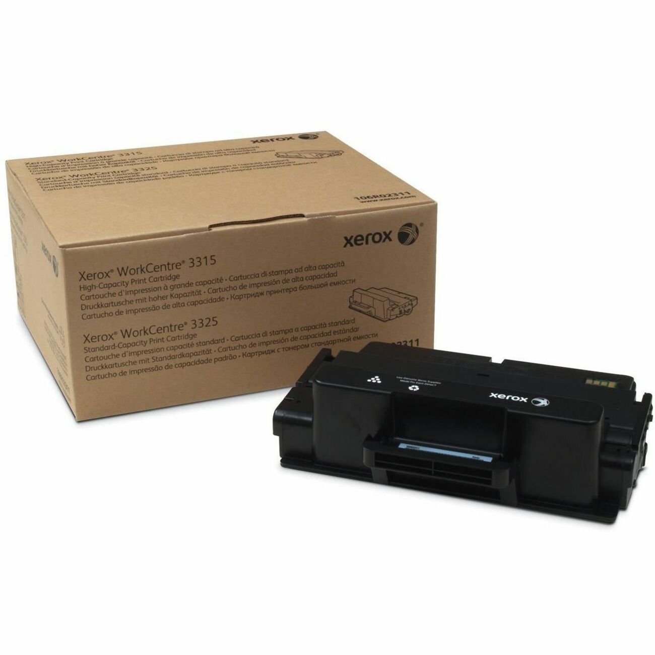 Xerox Original Laser Toner Cartridge, Black, High Capacity, 5000 Pages, 1 Each