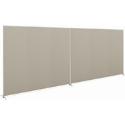 72" Width x 60" Height - Metal, Plastic, Fabric - Light Gray, Gray - 1 Each