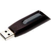 64 GB - USB 3.2 (Gen 1) Type A - 80 MB/s Read Speed - 25 MB/s Write Speed - Gray - Lifetime Warranty - 1 Each