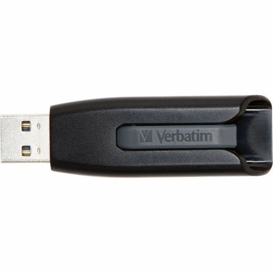 64 GB - USB 3.2 (Gen 1) Type A - 80 MB/s Read Speed - 25 MB/s Write Speed - Gray - Lifetime Warranty - 1 Each