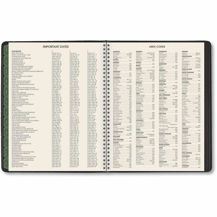 At-A-Glance Large Weekly/Monthly Desk Appointment Book