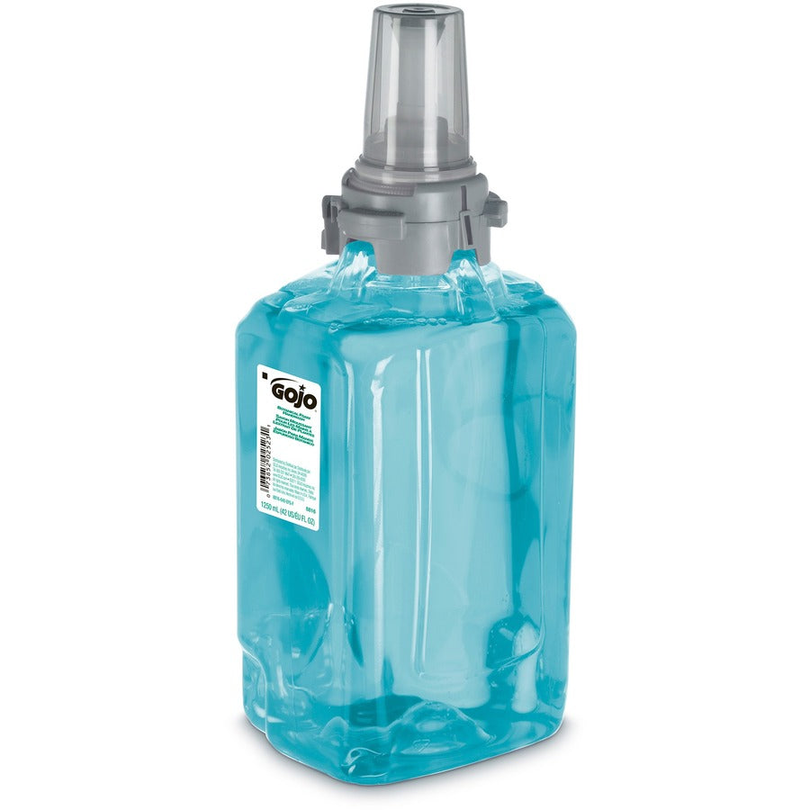 Gojo&reg; ADX-12 Botanical Foam Soap Refill - Botanical Scent - 1.32 quart - Push Pump Dispenser - Skin, Hand - Moisturizing - Green - Rich Lather, Eco-friendly, Bio-based - 1 Each