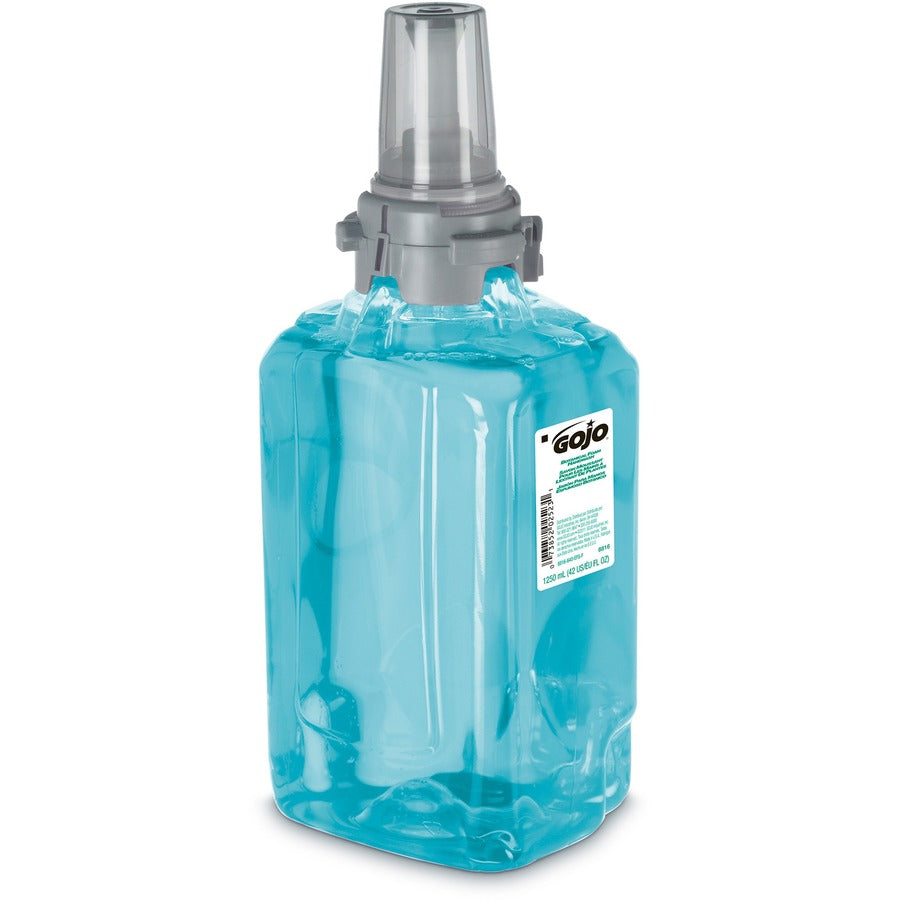 Gojo&reg; ADX-12 Botanical Foam Soap Refill - Botanical Scent - 1.32 quart - Push Pump Dispenser - Skin, Hand - Moisturizing - Green - Rich Lather, Eco-friendly, Bio-based - 1 Each