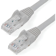 StarTech.com 5 ft Gray Gigabit Snagless RJ45 UTP Cat6 Patch Cable - 5ft Patch Cord