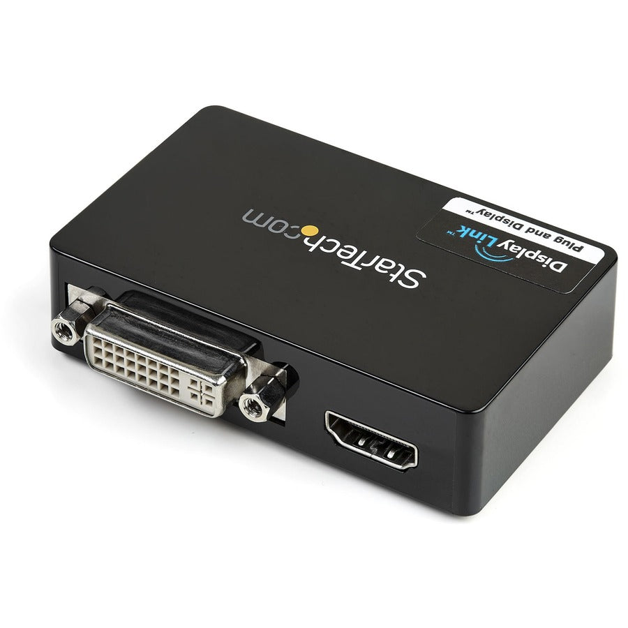 StarTech.com USB 3.0 to HDMI and DVI Dual Monitor External Video Card Adapter