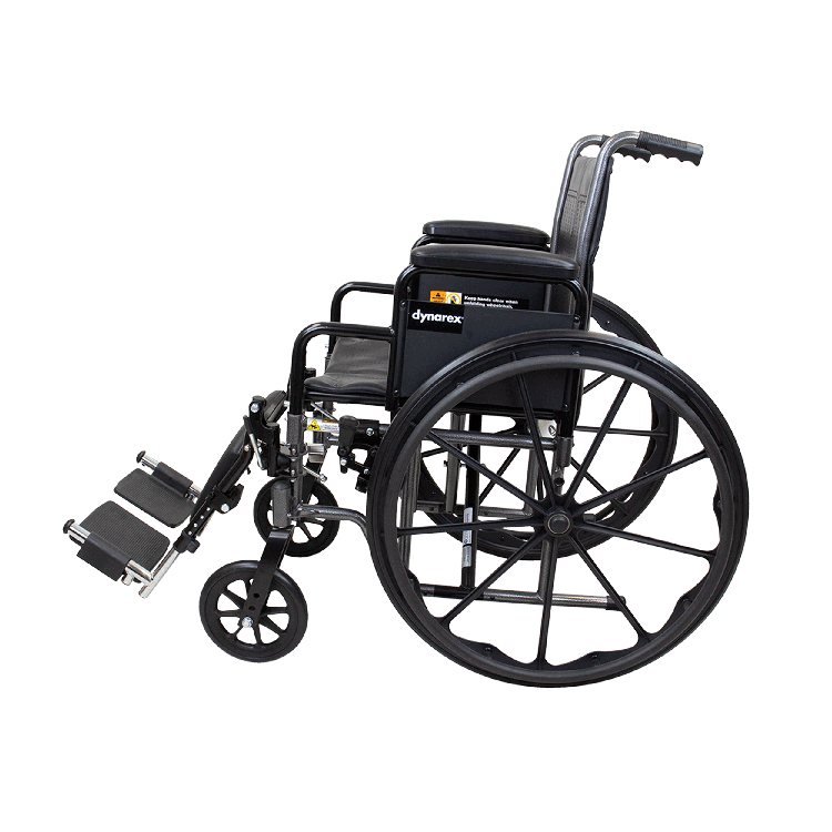 DynaRide S2 Wheelchair - 20" x 16" w/ Detach Desk Arm ELR,  1 Quantity per Case