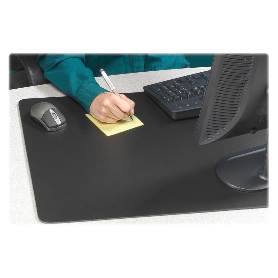 Artistic Rhino II Antimicrobial Protective Desk Pads - Rectangular - 36" Width x 20" Depth - Foam Backing - Rhinolin, Foam - Black